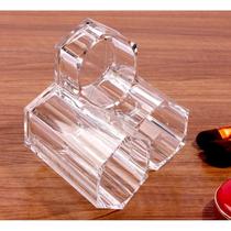 Cup storage box transparent acrylic makeup brush tube comb lipstick desktop finishing Makeup Eyebrow Pen powder