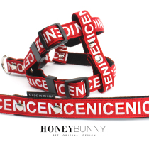 Pet Chest Back Traction With Tidal Card Dog Chain Fou Teddy Chest Type Traction Rope Neckline Cat Rope Telescopic Adjustment