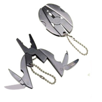 Mini Multifunctional Beetle Tool Pliers Key Ring Little Tiger Pliers Outdoor Life Saving Tools Gift Knife