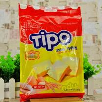 (2 bags) Tipo biscuits 220g egg milk bread biscuits imported food snacks