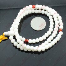 White 108 rosary beads 6mm*108 9 9 yuan