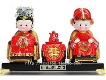 Painted Clay Statue Handicraft Man Puppets For Hundreds Of Years Good Souvenirs Tabletop Pendulum Pieces Creative Wedding Gifts