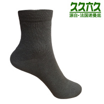 Real anti-odor socks for a long time six long mens waves thick spring and autumn linen socks antibacterial and foot odor full 6