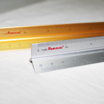 Domestic Red Ring Aluminum Metal 30cm Domestic Triangular Scale