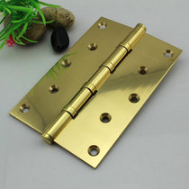 German Hongying 6 inch widened Thickened Gold Pure Copper Hinge Real bearing Ball Silent Solid Wood Door Gate Hinge