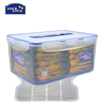 Lo clasp fresh-keeping box sealed box portable plastic box storage box HPL884 rectangular 8L