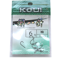 Guangwei steel needle sleeve has barbs without barbed sleeve hook on black crucian carp special hook