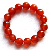 Natural red agate bracelet rabbit hair female crystal jewelry literary fan small fresh elegant lady agate