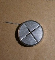 Jiuyang electric pressure cooker cover anti-blocking explosion-proof aluminum alloy nut