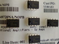 Brand new fidelity matching national semi-LME49720NA plastic double op amp licensed in the United States