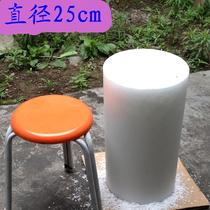 Wholesale diameter 25 Scented Candles Smokeless Large White Candles Hotel bar Western Restaurant Go smoke cylindrical thick candles