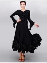 High-end modern dance Ballroom dance Square dance National standard dance New skirt swing practice long dress waltz