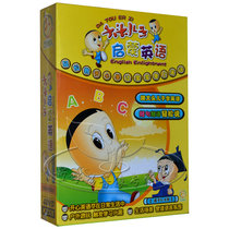 Big head son Enlightenment English learning short phrases suitable for 5-6 years old 4DVD cartoon children cartoon