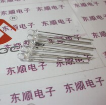 LED 3mm white hair green LED work indicator (professional with single)