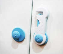 Multifunctional baby anti-pinch hand drawer lock Child safety lock Baby protection open refrigerator door cabinet cabinet door lock buckle