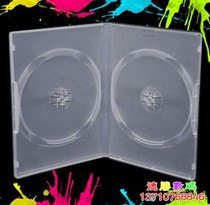 Thickened frosted 14 percent DVD CD box double disc packed frosted DVD CD box with film to insert