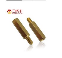 M3 copper column single pass hexagonal copper column isolation column screw copper stud M3 * 4 6 -- M3 * 60 6 spacer column