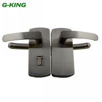 Glass door lock with handle double door glass anti-theft lock double handle glass lock glass lock 111A