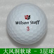 Golf Diary Wilson Wind Tunnel 3 - layer ball used golf ball distance softball