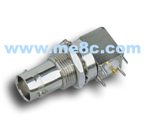 Q9 seat BNC copper four-legged curved type with thread length 29mm horizontal BNC connector