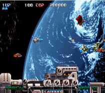 Arcade game plays on the computer to revisit the Arcade Room childhood beautiful memory of confusing star FY