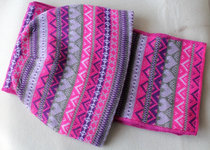 Foreign trade original single boys and girls autumn and winter double wool hat glove kit warm hat earmuffs suit multi-color