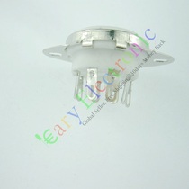 Eight-leg ceramic Electronic Tube silver-plated GZC8-Y-3 tube holder suitable for EL34 KT66 KT88 6V6 6n5p etc.