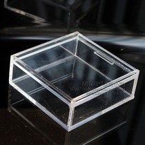 Color transparent push cover sliding cover gift accessories storage box small items jewelry display box can be customized