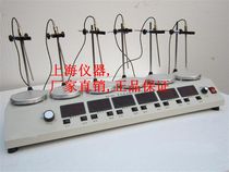 HJ-6 HJ-6A digital display thermostatic multi-head magnetic stirrer six-union thermostatic magnetic heating stirrer