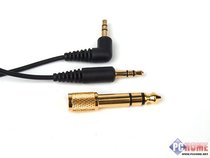 Headphone interface Small to large 3 5 to 6 3 spiral port straight socket headphone adapter Stereo