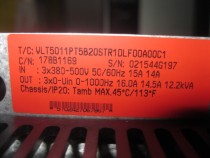 Danfoss frequency converter 5000 series VLT5011PT5B20STR1DLF00A00C1 7 5KW