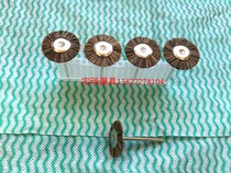 Electric grinding accessories: brown hair flat polished brushed palm brush metal jewellery jade polished brush diameter 25mm