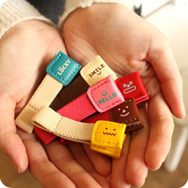 Korean version of the simple cable winder cable manager Cute data cable organizer Headphone winder contains 2