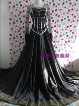 (Cartoon Protagonist Clothing) Sea Thief Wang Na Beauty Cos Evening Gown Cosplay Costume Evening Dress Gown