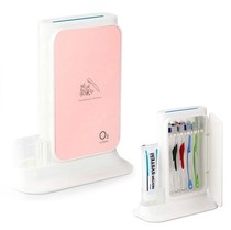 (Imported from Korea)C508 healthy life * Princess pink automatic UV toothbrush drying and disinfection box