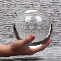 3-40 cm white transparent size crystal ball decoration Lucky and safe Christmas gift photography ball