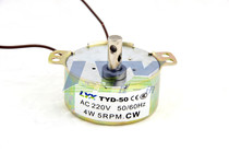 TYD50 synchronous motor 220V AC gear motor 5~50 turn barbershop light box turn light moving head fan