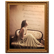 Customized enlarged wedding photo frame children photo frame photo frame luxury photo frame