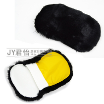 Special price shoes care shoes rubbished genuine leather rubbing shoes wool gloves upper oil polish convenient hygiene without injury to the skin