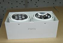 Double-headed dart spotlight led 7W 12W ceiling light Ming suit Gesan lamp multi-head lamp panel background light promotion