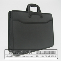 Mens briefcase Business handbag Trend minimalist Conference Handheld Working Package Paper bag A4 Conference Package 9912
