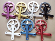 Special clearance FIXED GEAR dead flying teeth disc full aluminum alloy color tooth disc CNC 44 46 teeth optional