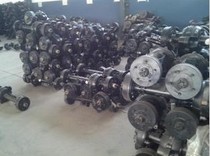 Set to make three-wheeler rear axle chain rear axle electric differential rear axle electric differential rear axle drum brake oil brake