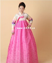Korea original imported hanbok fabric wedding toast hanbok wedding traditional hanbok H-X01059