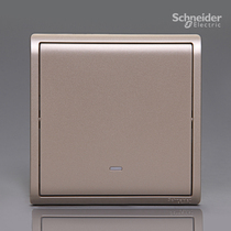 Schneider Switch Socket Fengshang Series Drunken Gold 16a Single-Unit Dual Control Switch E8231L2F_WG