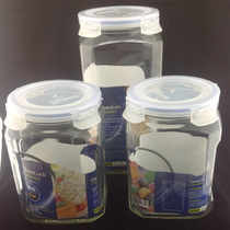 Food cans glass sealed cans storage bottles kitchen storage utensils snack cans glass bottles whole grains dried fruit bottles