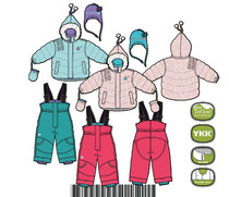 Canada Gagou Tagou original single girls ski suit suit cotton suit suit girl treasure cotton suit