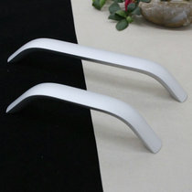Germany Hongying solid space aluminum furniture handle extended closet wardrobe door handle aluminum White drawer handle