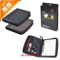 KDOS-7001 A4 multi-functional office package with folder briefcase leather transaction package