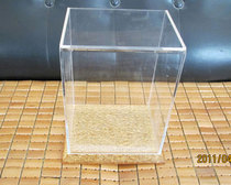 Customized plexiglass transparent 5-sided box Machine cover storage box